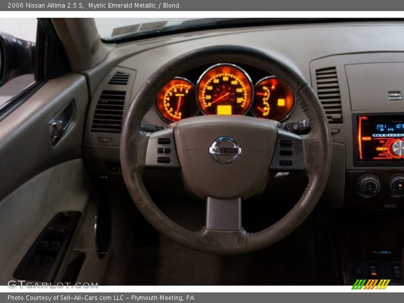 Mystic Emerald Metallic / Blond 2006 Nissan Altima 2.5 S