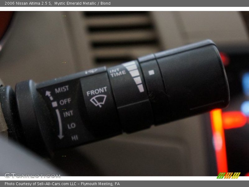 Mystic Emerald Metallic / Blond 2006 Nissan Altima 2.5 S