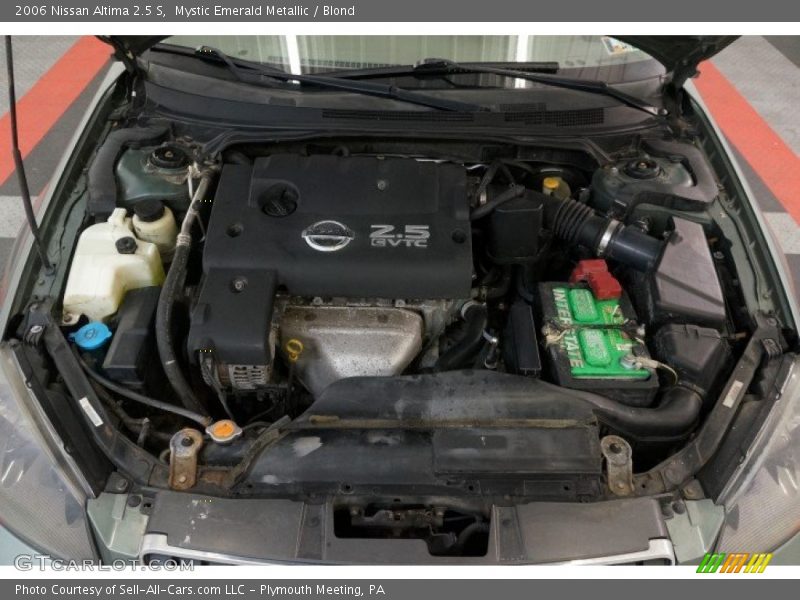 Mystic Emerald Metallic / Blond 2006 Nissan Altima 2.5 S