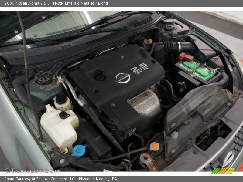 Mystic Emerald Metallic / Blond 2006 Nissan Altima 2.5 S