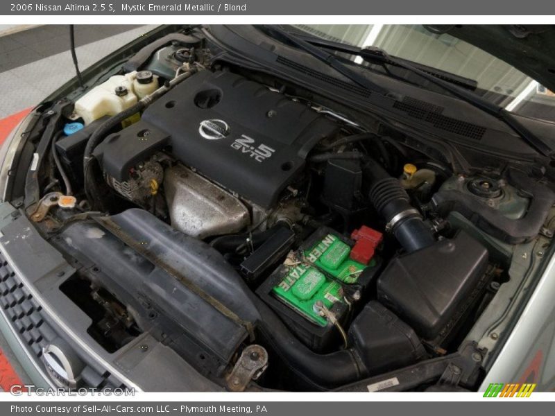 Mystic Emerald Metallic / Blond 2006 Nissan Altima 2.5 S