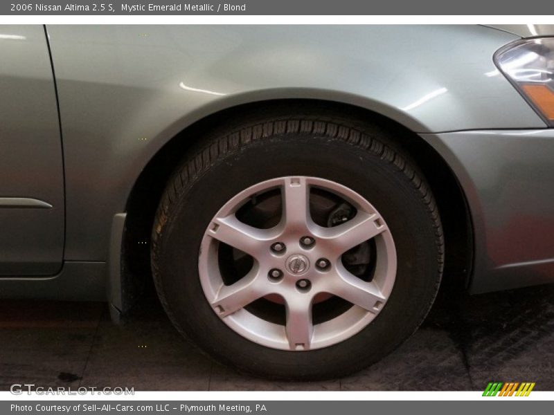 Mystic Emerald Metallic / Blond 2006 Nissan Altima 2.5 S