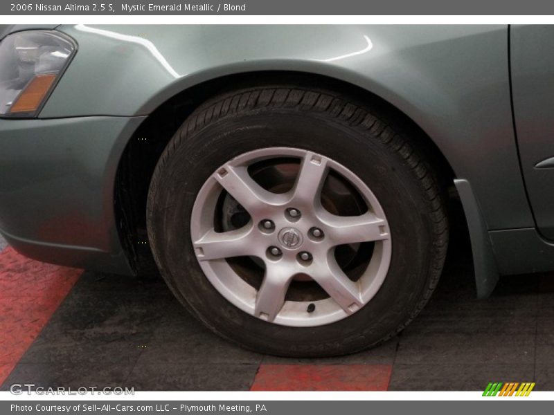 Mystic Emerald Metallic / Blond 2006 Nissan Altima 2.5 S