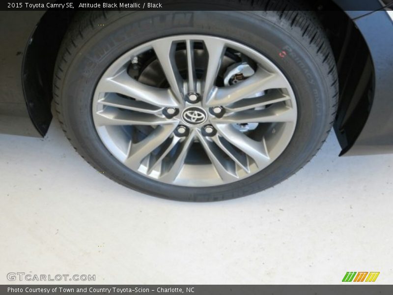 Attitude Black Metallic / Black 2015 Toyota Camry SE
