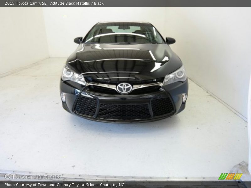 Attitude Black Metallic / Black 2015 Toyota Camry SE