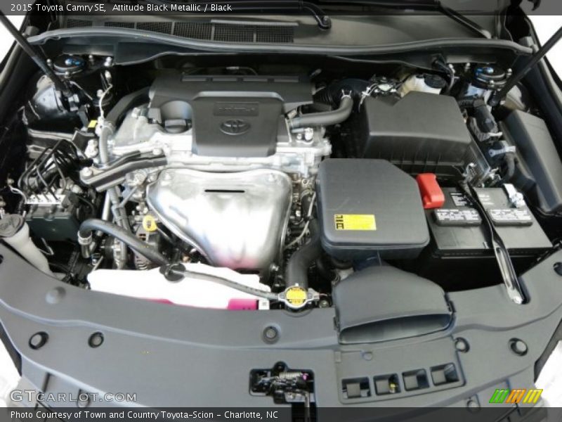 Attitude Black Metallic / Black 2015 Toyota Camry SE