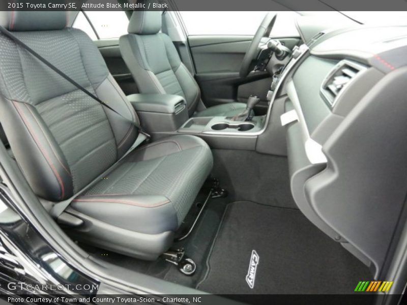 Attitude Black Metallic / Black 2015 Toyota Camry SE