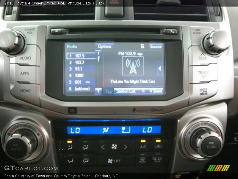 Attitude Black / Black 2015 Toyota 4Runner Limited 4x4