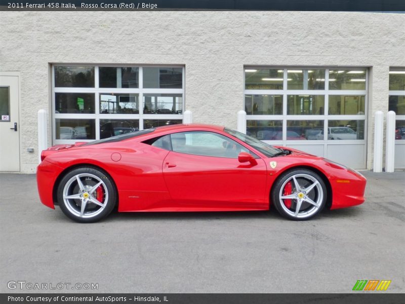  2011 458 Italia Rosso Corsa (Red)