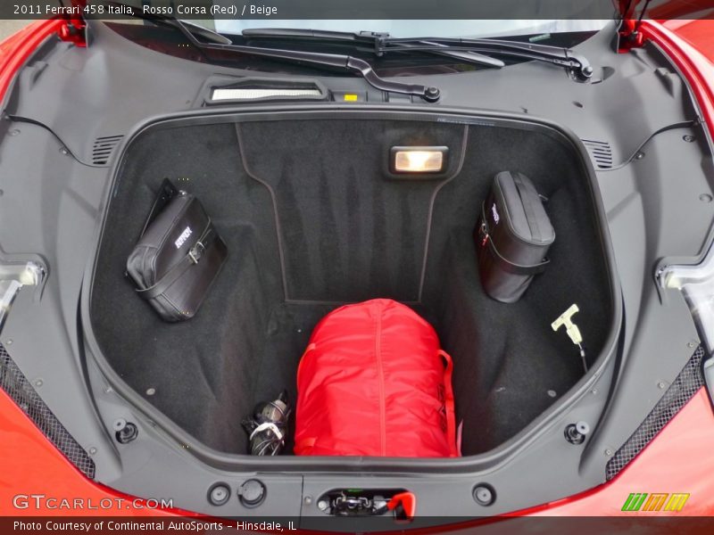  2011 458 Italia Trunk