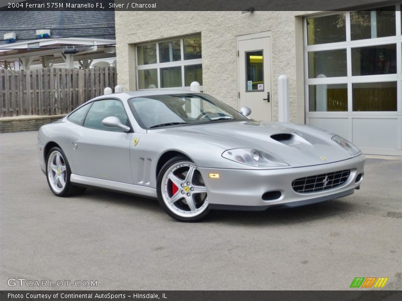 Front 3/4 View of 2004 575M Maranello F1