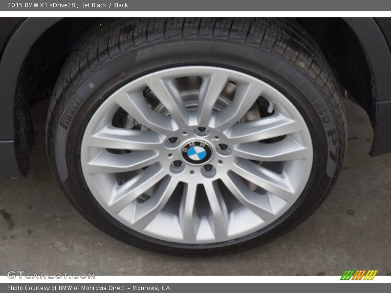 Jet Black / Black 2015 BMW X1 sDrive28i