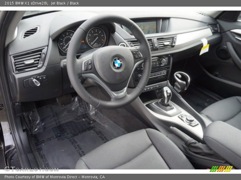 Jet Black / Black 2015 BMW X1 sDrive28i
