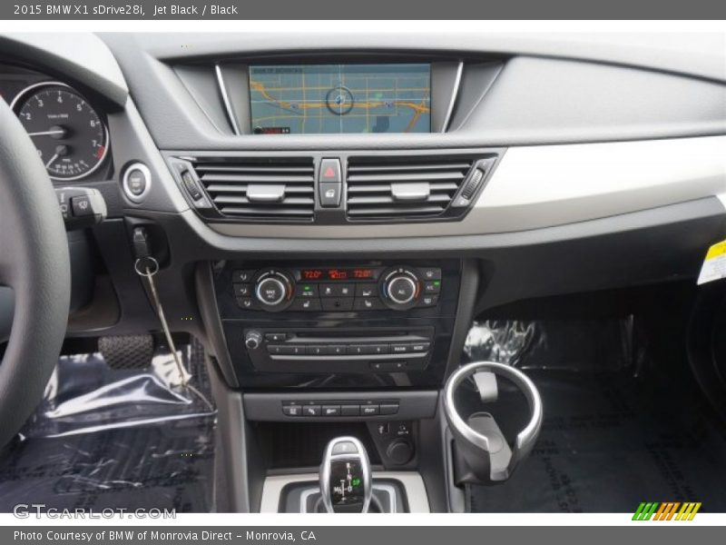 Jet Black / Black 2015 BMW X1 sDrive28i