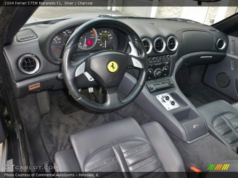 Charcoal Interior - 2004 575M Maranello F1 