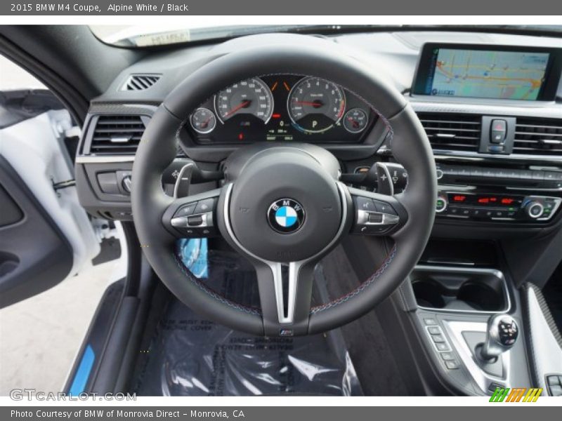 Alpine White / Black 2015 BMW M4 Coupe