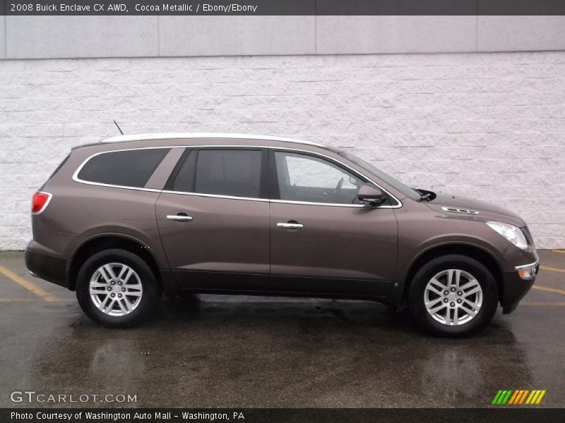 Cocoa Metallic / Ebony/Ebony 2008 Buick Enclave CX AWD