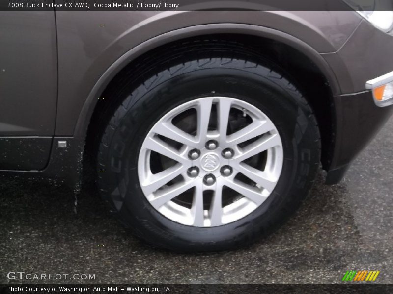 Cocoa Metallic / Ebony/Ebony 2008 Buick Enclave CX AWD