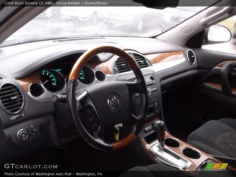 Cocoa Metallic / Ebony/Ebony 2008 Buick Enclave CX AWD