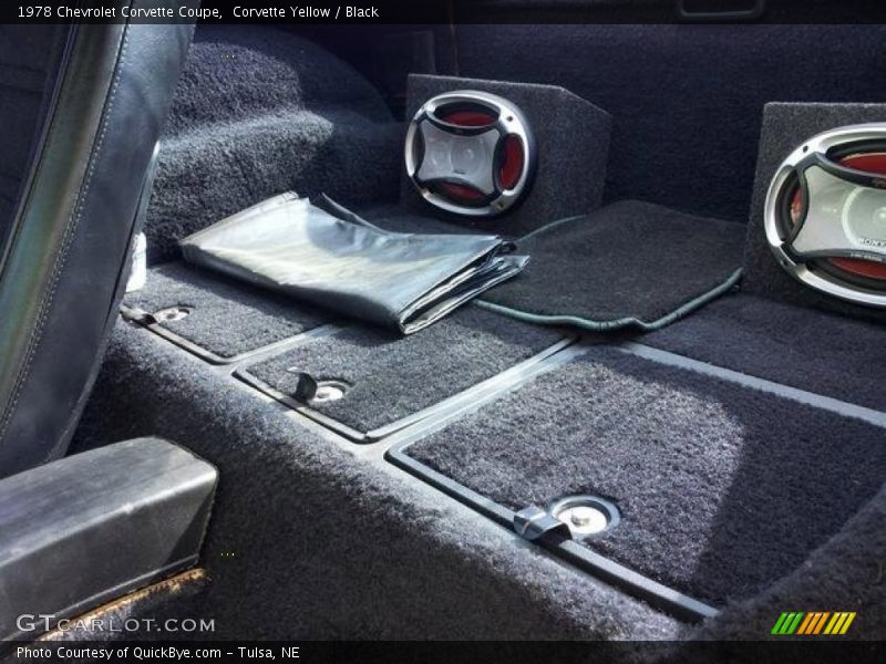 Corvette Yellow / Black 1978 Chevrolet Corvette Coupe