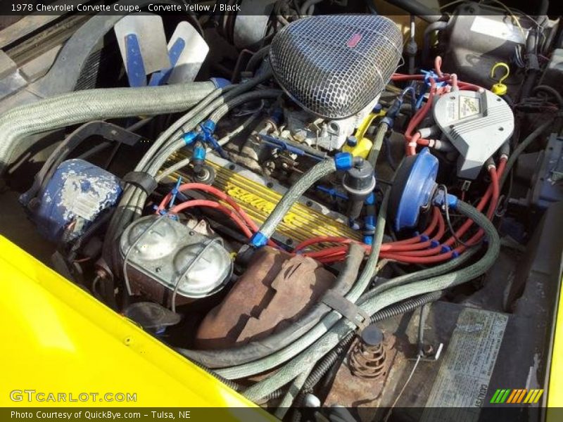 Corvette Yellow / Black 1978 Chevrolet Corvette Coupe