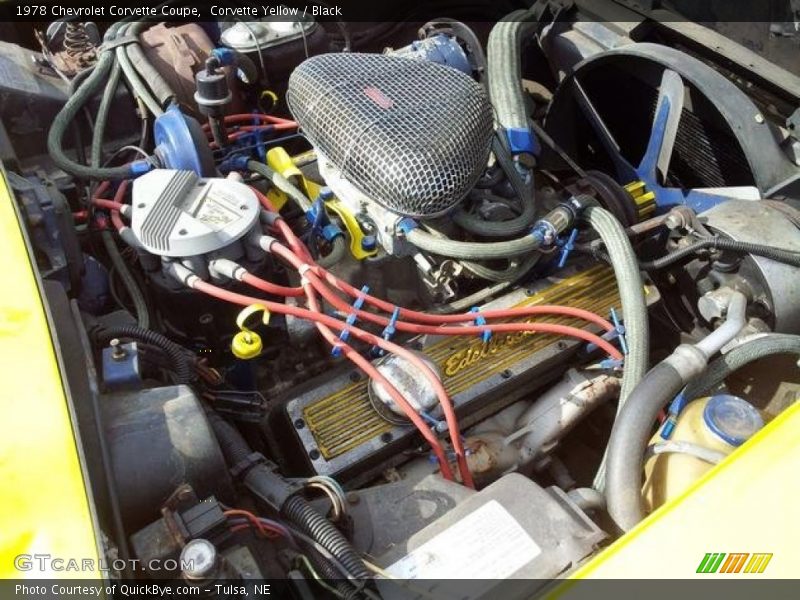 Corvette Yellow / Black 1978 Chevrolet Corvette Coupe