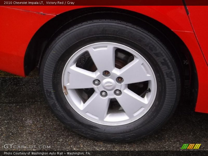 Victory Red / Gray 2010 Chevrolet Impala LT