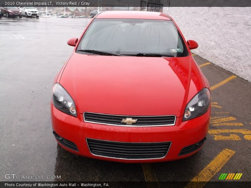 Victory Red / Gray 2010 Chevrolet Impala LT