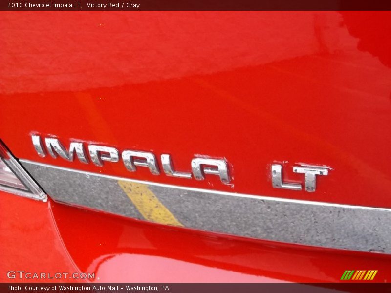 Victory Red / Gray 2010 Chevrolet Impala LT