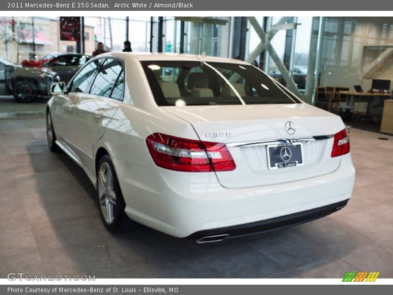 Arctic White / Almond/Black 2011 Mercedes-Benz E 350 Sedan