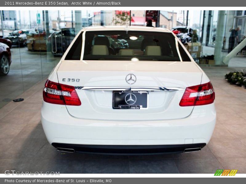 Arctic White / Almond/Black 2011 Mercedes-Benz E 350 Sedan