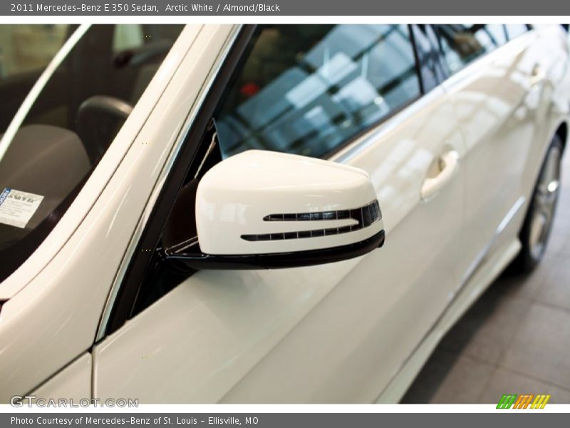 Arctic White / Almond/Black 2011 Mercedes-Benz E 350 Sedan