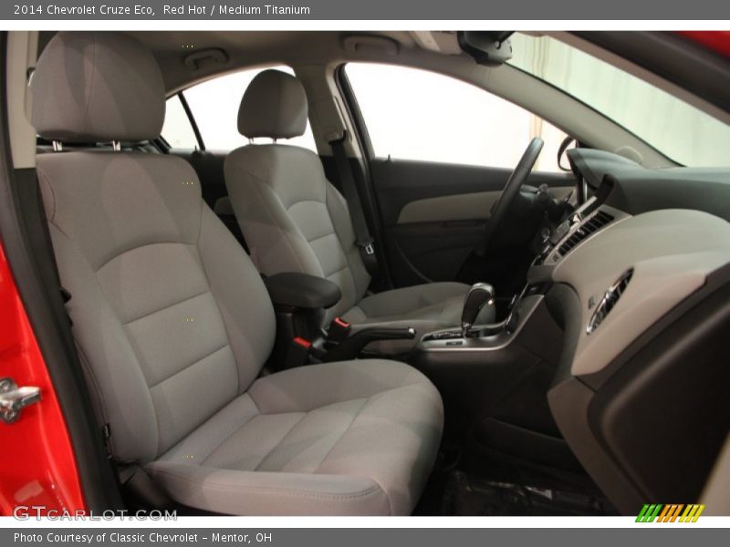 Red Hot / Medium Titanium 2014 Chevrolet Cruze Eco