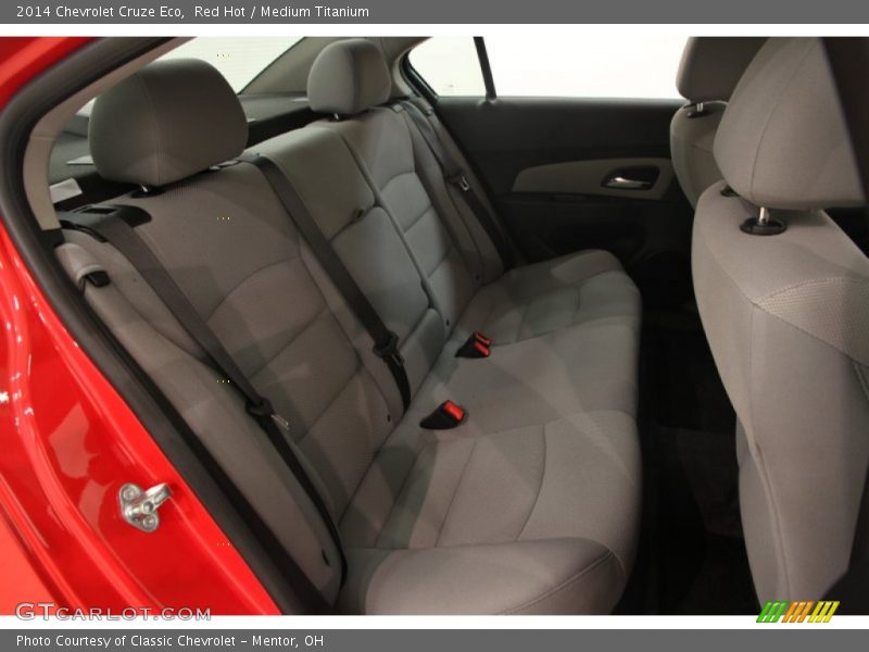 Red Hot / Medium Titanium 2014 Chevrolet Cruze Eco
