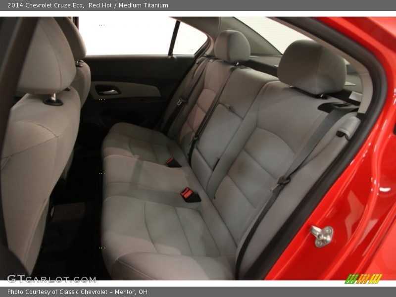 Red Hot / Medium Titanium 2014 Chevrolet Cruze Eco