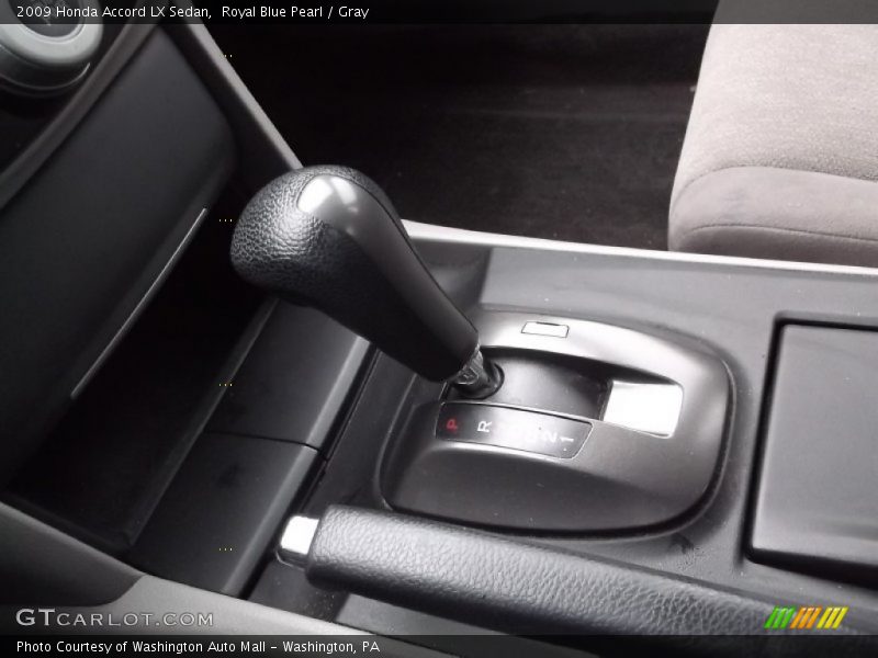 Royal Blue Pearl / Gray 2009 Honda Accord LX Sedan