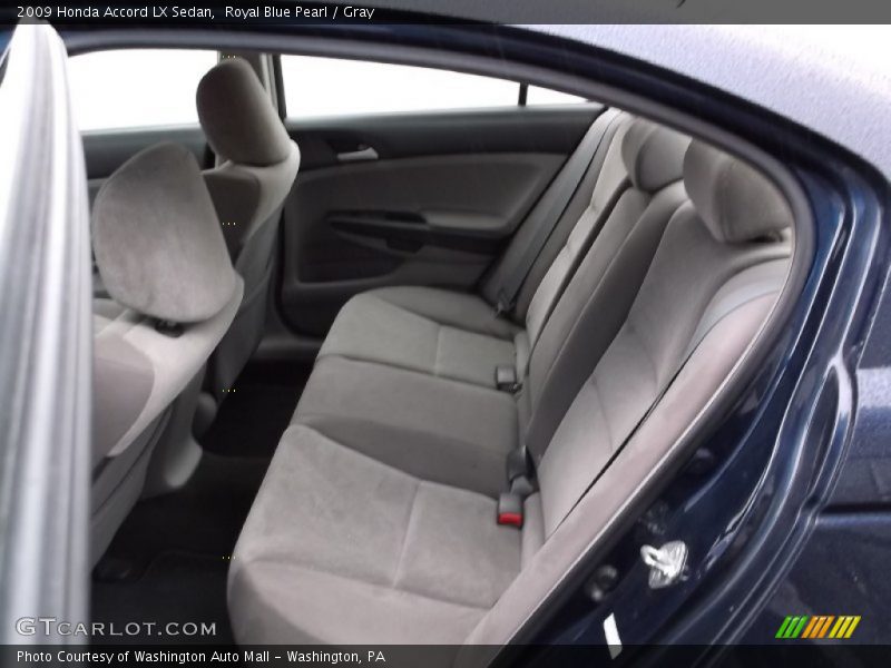 Royal Blue Pearl / Gray 2009 Honda Accord LX Sedan