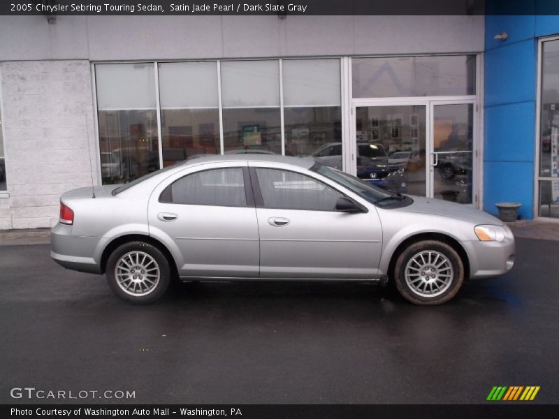 Satin Jade Pearl / Dark Slate Gray 2005 Chrysler Sebring Touring Sedan