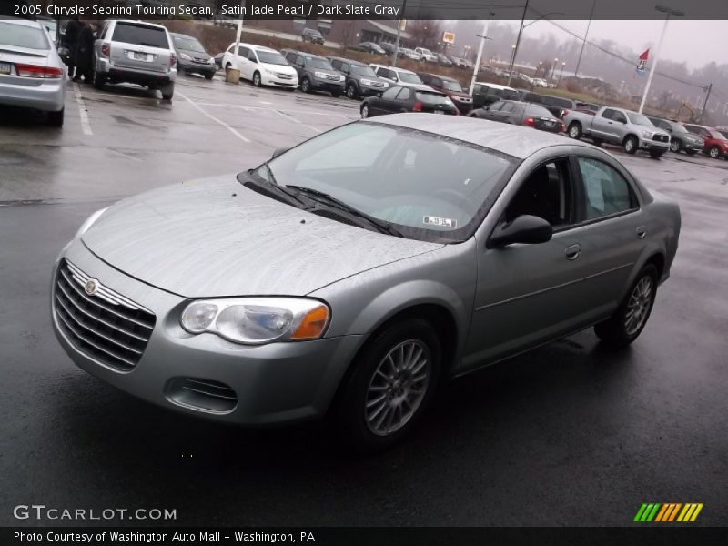 Satin Jade Pearl / Dark Slate Gray 2005 Chrysler Sebring Touring Sedan