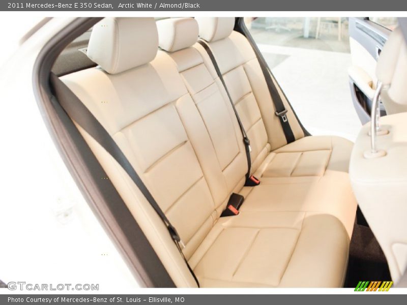 Arctic White / Almond/Black 2011 Mercedes-Benz E 350 Sedan