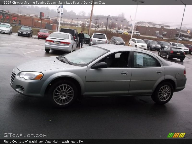 Satin Jade Pearl / Dark Slate Gray 2005 Chrysler Sebring Touring Sedan