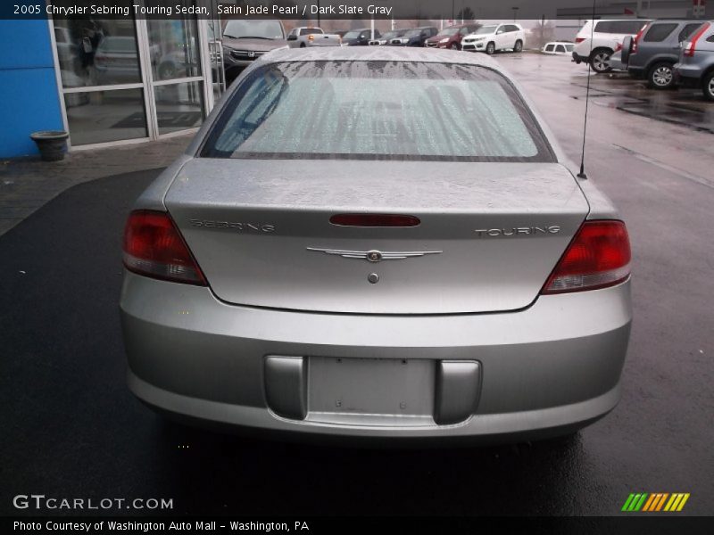 Satin Jade Pearl / Dark Slate Gray 2005 Chrysler Sebring Touring Sedan