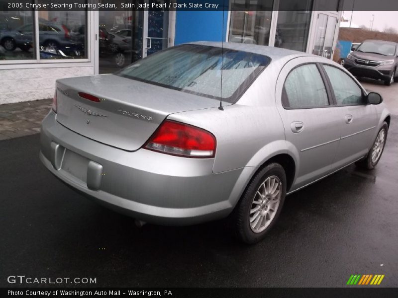 Satin Jade Pearl / Dark Slate Gray 2005 Chrysler Sebring Touring Sedan