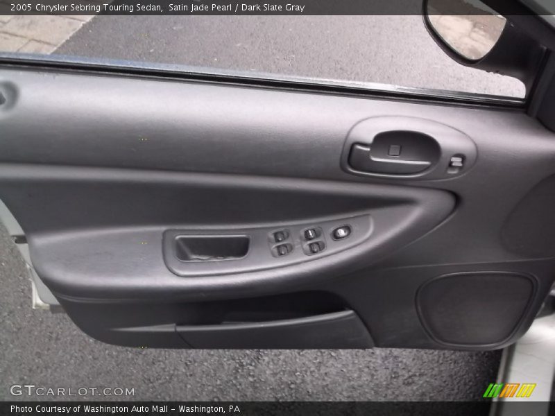Satin Jade Pearl / Dark Slate Gray 2005 Chrysler Sebring Touring Sedan