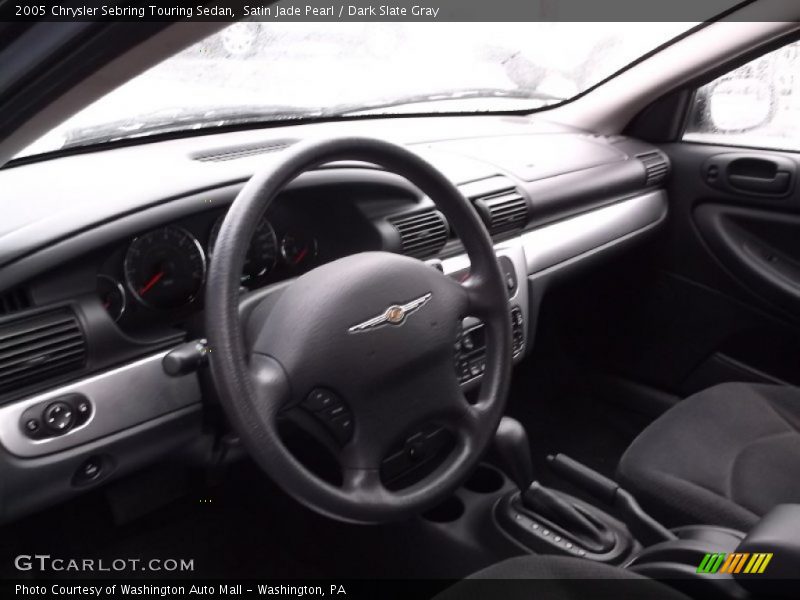 Satin Jade Pearl / Dark Slate Gray 2005 Chrysler Sebring Touring Sedan