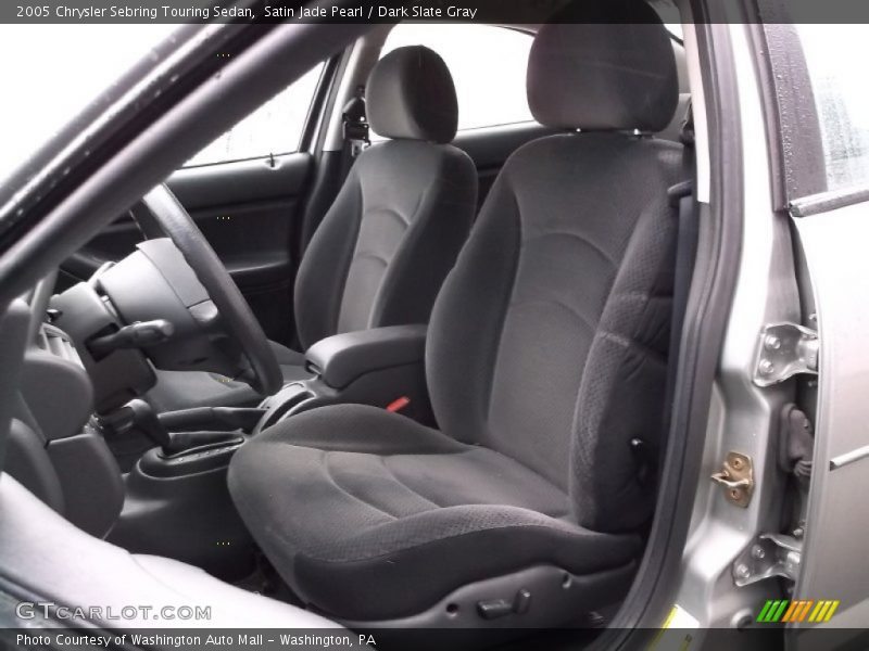 Satin Jade Pearl / Dark Slate Gray 2005 Chrysler Sebring Touring Sedan