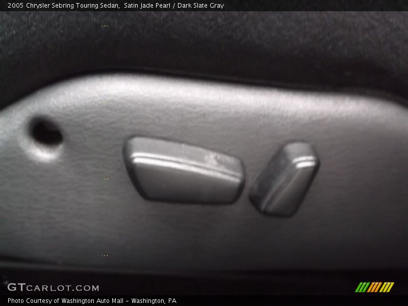 Satin Jade Pearl / Dark Slate Gray 2005 Chrysler Sebring Touring Sedan