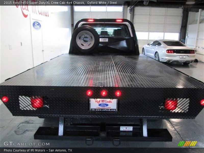 Oxford White / Steel 2015 Ford F450 Super Duty XL Crew Cab 4x4 Chassis