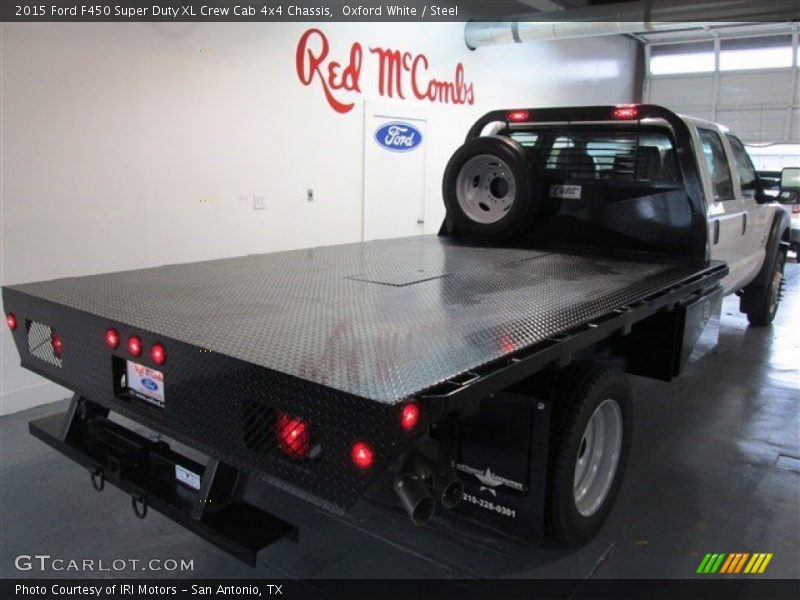 Oxford White / Steel 2015 Ford F450 Super Duty XL Crew Cab 4x4 Chassis