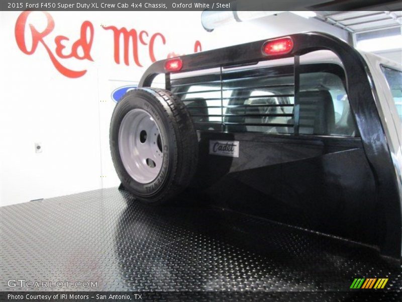 Oxford White / Steel 2015 Ford F450 Super Duty XL Crew Cab 4x4 Chassis